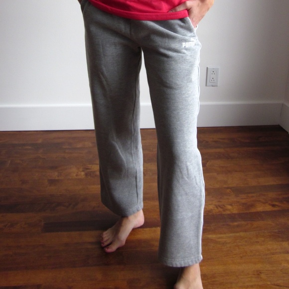 Puma - Grey Sweatpants (Boys - M) - Picture 1 of 10